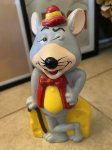 画像1: Chuck E. Cheese Plastic Bank チャッキーチーズのプラスチック製、貯金箱(B) (1)