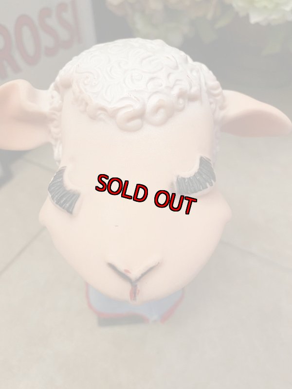 画像2: Lamb Chop  hand puppet ラムチョップ　羊のハンドパペット　60年代 (2)