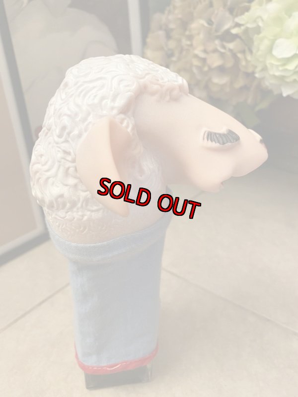 画像7: Lamb Chop  hand puppet ラムチョップ　羊のハンドパペット　60年代 (7)