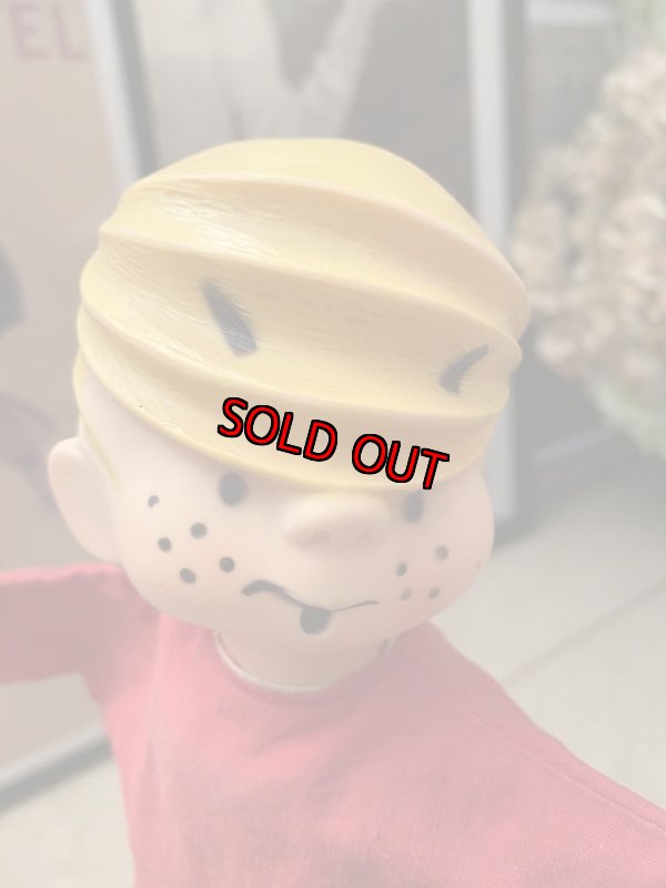 画像4: Dennis the Menace hand puppet わんぱくデニスのハンドパペット　赤い洋服 (4)