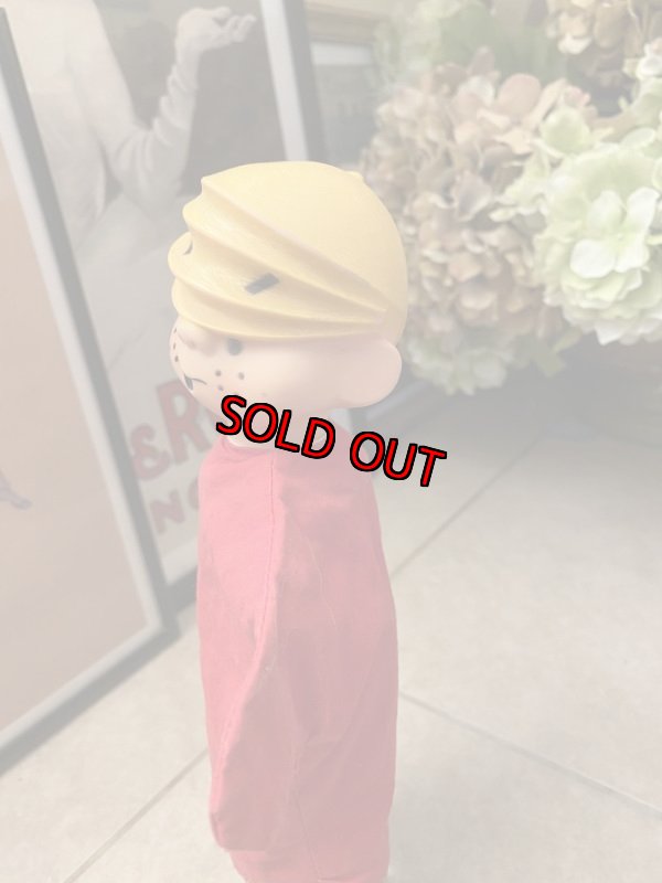 画像2: Dennis the Menace hand puppet わんぱくデニスのハンドパペット　赤い洋服 (2)