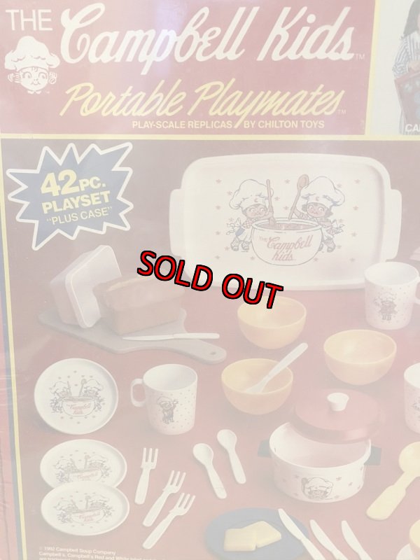 画像2: Campbell Kids Play food Box set キャンベル キッズ 42 pieces  プレイフードセット 箱入り 1992年 (2)