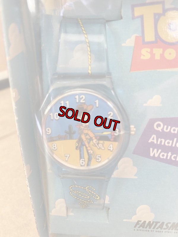 画像2: Toy Story 1 Woody トイストーリー1 ウッディの箱入り腕時計　1995年 (2)