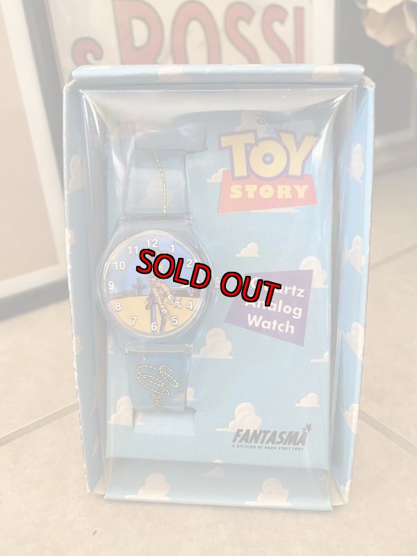 画像1: Toy Story 1 Woody トイストーリー1 ウッディの箱入り腕時計　1995年 (1)