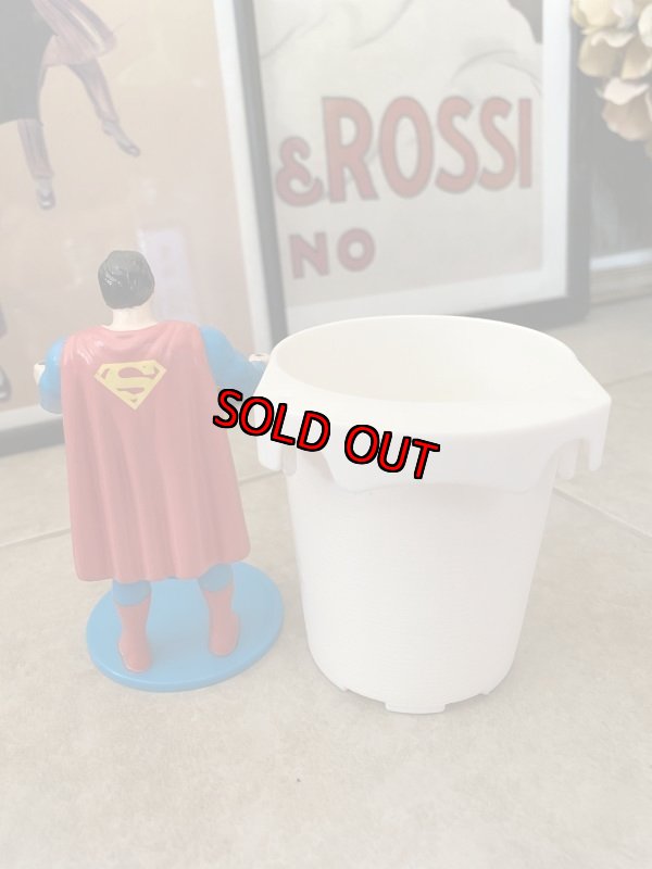 画像4: Superman Figure Plastic Mug Burger King バーガーキング　スーパーマン　フィギュアとマグ (4)