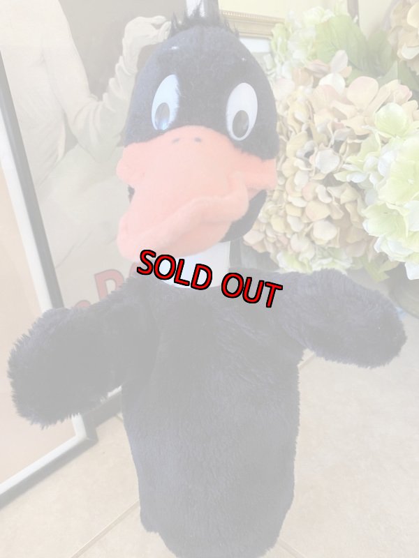 画像1: Warner Bro, Daffy Duck  hand puppet 　ワーナーブラザーズ　ダフィダック　ハンドパペット　1971 (1)
