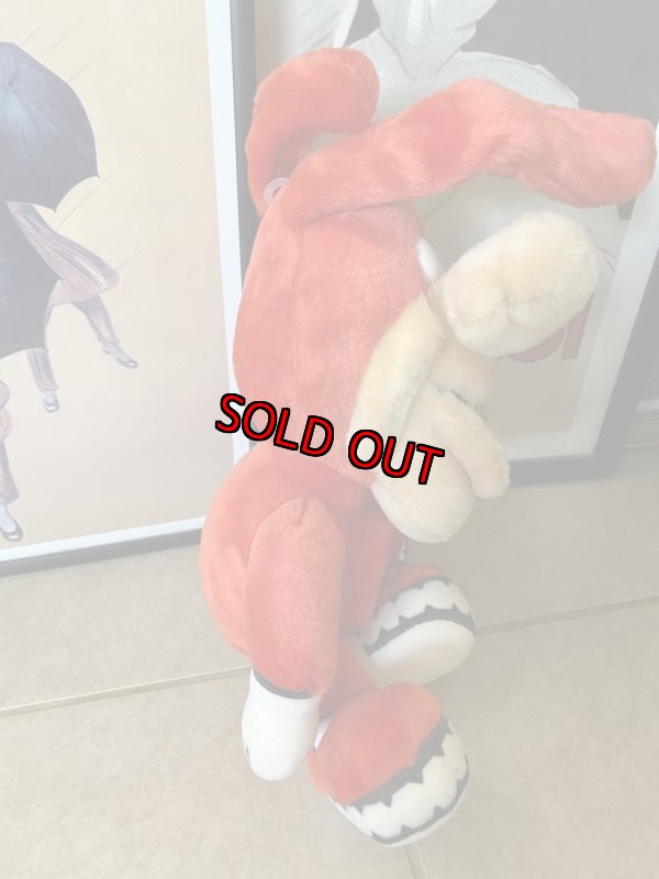 画像4: Domino Pizza Noid Plush Doll ドミノピザ ノイド ドール ぬいぐるみ (4)