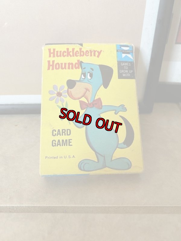 画像2:  Hucklebrry Houned　Card Game ハックルベリーハウンド　カードゲーム　60年代 (2)