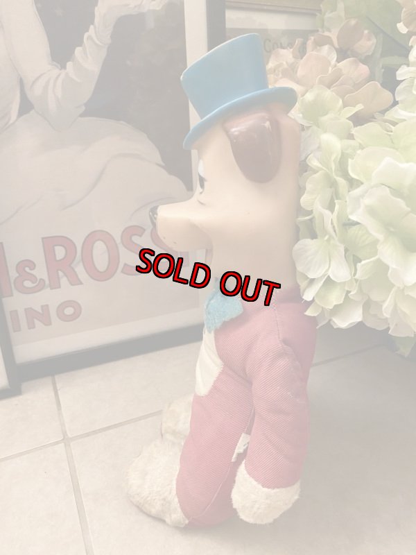 画像3: Knickerbocker Hucklebrry Houned　ニッカーボッカーのハックルベリーハウンド　ラバーフェイスドール　60s (3)