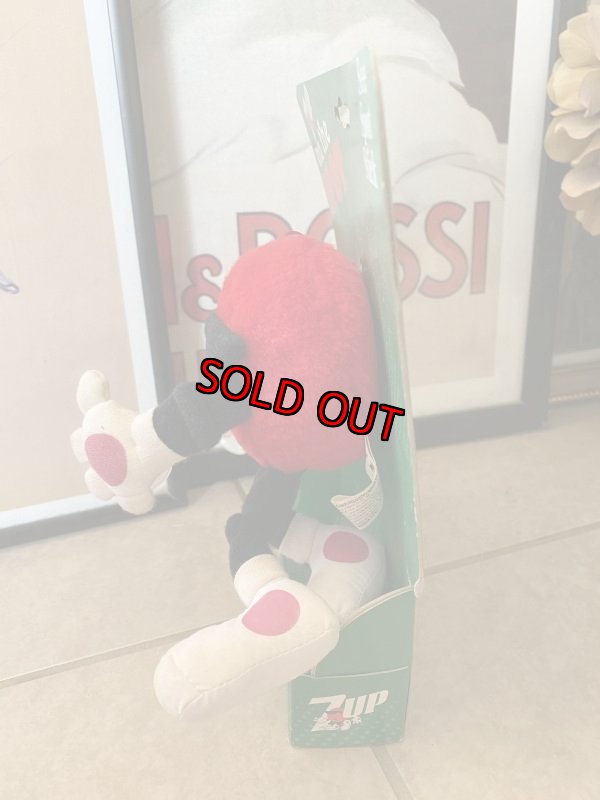 画像2: Seven Up 7Up Spot Plush Doll With Paper セブンアップ　スポット　ドール (2)