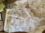 画像5: Hanna 　Barbera Yogi Bear Coloring Table Clothes ハンナバーベラ　ヨギベア の色塗りテーブルクロス (5)
