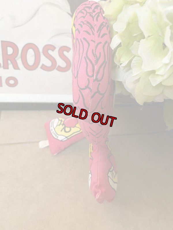 画像2: McDonald’s Fly Girl pink   Pillow Doll  マクドナルドのフライガール　ピンク、ピロードール (2)