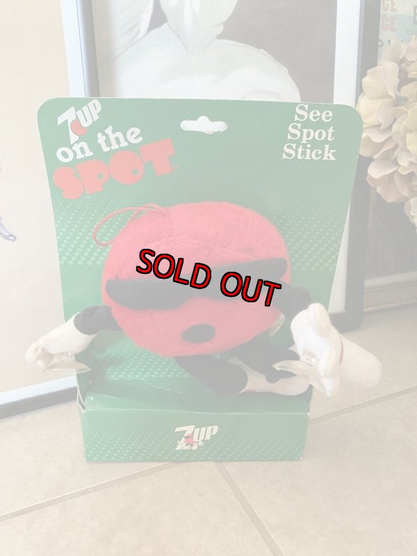 画像1: Seven Up 7Up Spot Plush Doll With Paper セブンアップ　スポット　ドール (1)