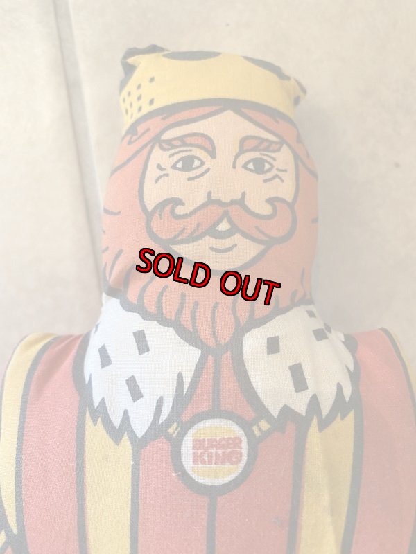 画像4: Burger King Pillow Doll バーガーキングのピロードール 70年代　スリム (4)