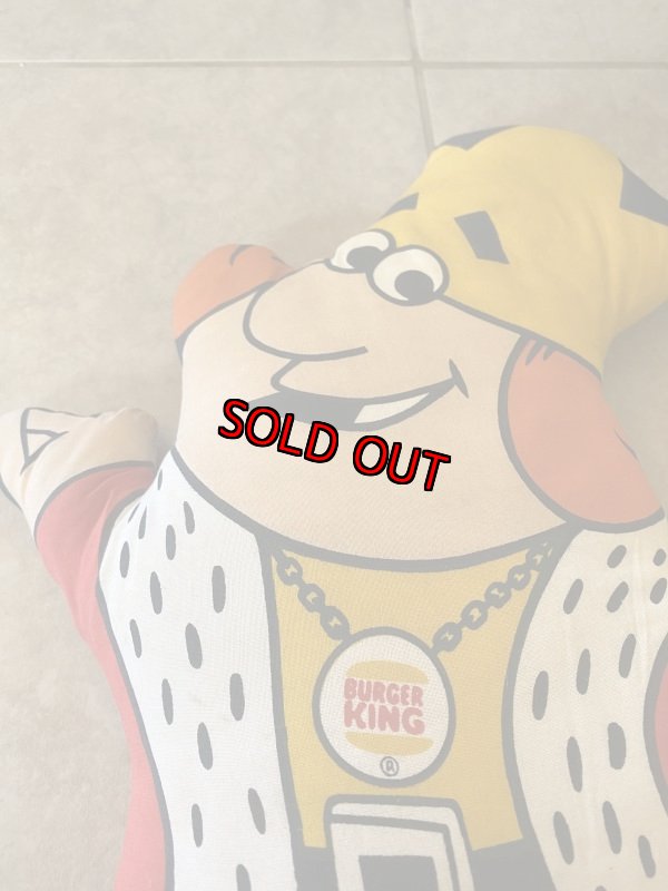 画像5: Burger King Pillow Doll バーガーキングのワイド　ピロードール 70年代　 (5)