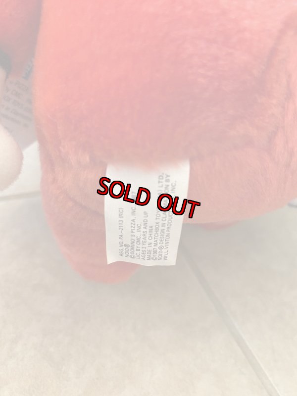 画像5: Domino Pizza Noid Plush Doll ドミノピザ ノイド ドール ぬいぐるみ (5)