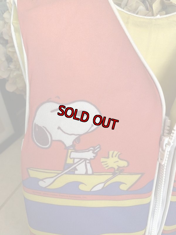 画像6: Snoopy Peanuts Kids Swim Life Vest スヌーピーの子供用ライフベスト (6)