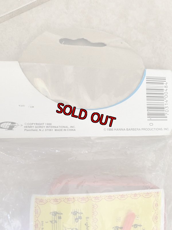 画像5: Flintstones Hanna Barbera xylophone with bag.... フリントストーン袋入りおもちゃの木琴1986年 (5)