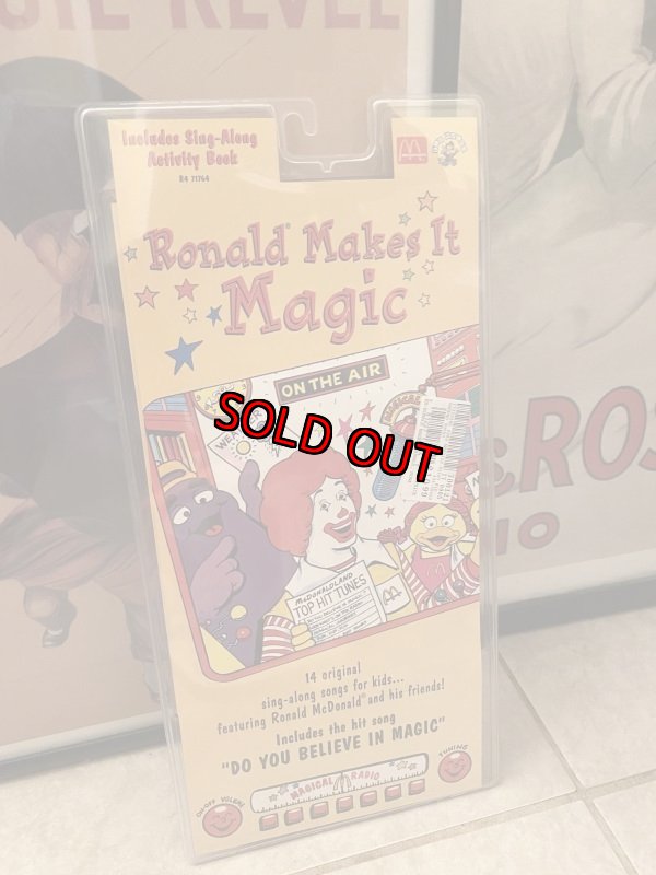 画像1: McDonald’s Music Cassette …   マクドナルドの音楽カセット (1)