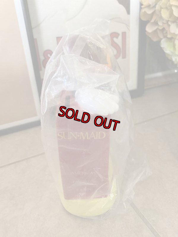 画像4: California Raisins  Plastic Coin Bank With Box カリフォルニアレーズンの箱入りプラスチック製貯金箱 (4)