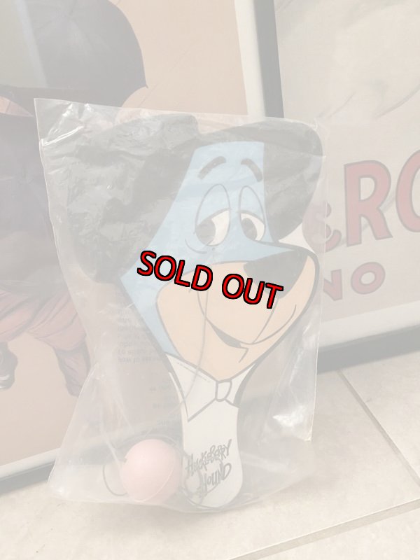 画像1: Huckleberry Hound Paddle Ball Game ハンナバーベラ　ハックルベリーハウンドのパドルボールゲーム (1)