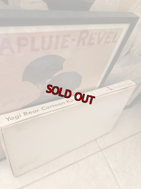 画像4: Yogi Bear Cartoon Box Kit With Box ハンナバーベラ　ヨギベア、箱入りカートゥーンボックスキット　1962 (4)