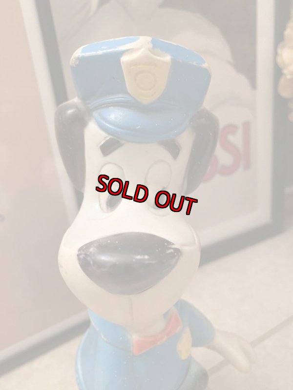 画像2: Huckleberry Hound  Vinyl Doll Police  ハックルベリーハウンド　ハンナバーベラ　ポリス　ラバードール　60年代 (2)