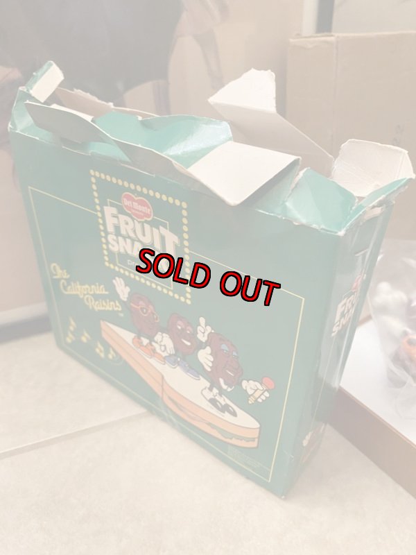 画像3: California Raisins  Bread Plastic Coin Bank With Box カリフォルニアレーズンの箱入りパン型プラスチック製貯金箱 (3)