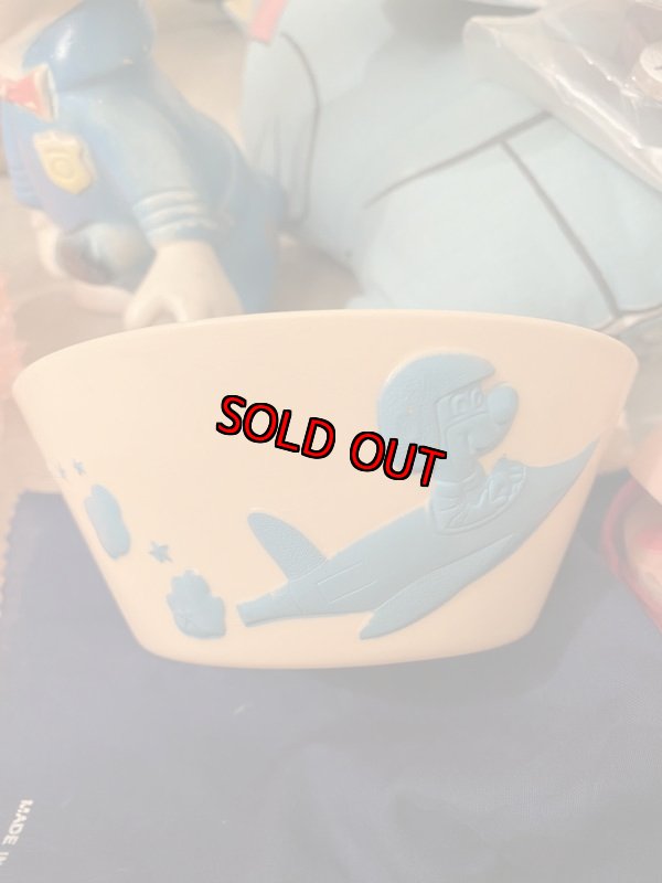 画像3: Huckleberry Hound Plastic Bowl ハックルベリーハウンド ハンナバーベラ ボウル 1961 (3)