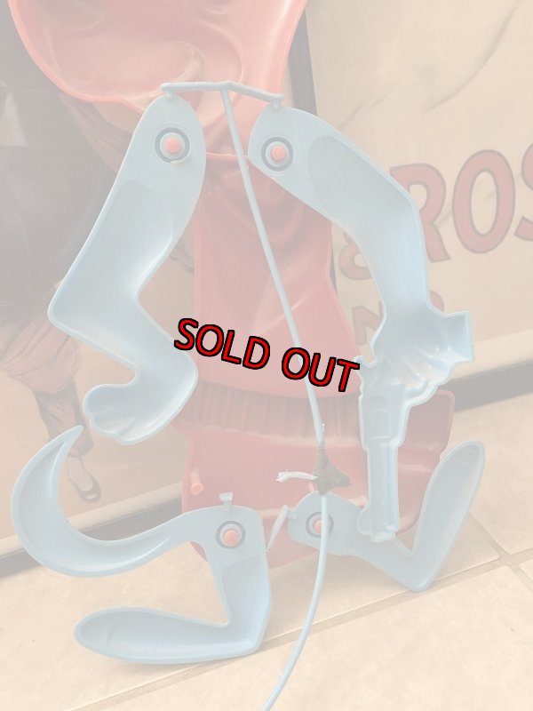 画像6: Huckleberry Hound Wall Plaques Red&Blue ハックルベリーハウンド　ハンナバーベラ　壁掛け　レッド&ブルー (6)