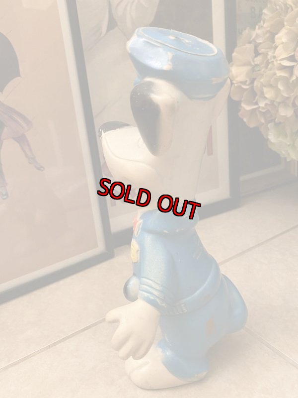 画像5: Huckleberry Hound  Vinyl Doll Police  ハックルベリーハウンド　ハンナバーベラ　ポリス　ラバードール　60年代 (5)