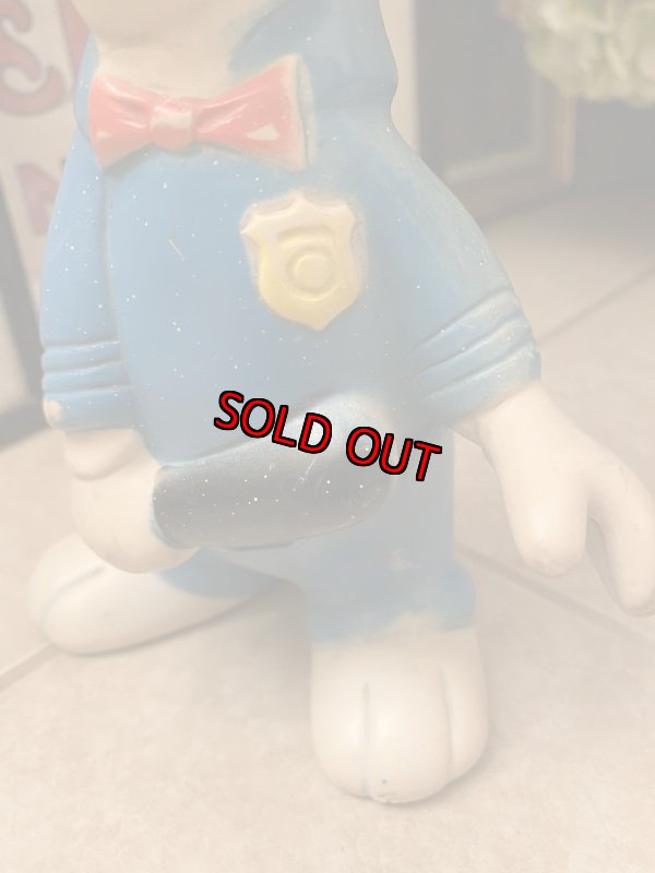 画像7: Huckleberry Hound  Vinyl Doll Police  ハックルベリーハウンド　ハンナバーベラ　ポリス　ラバードール　60年代 (7)