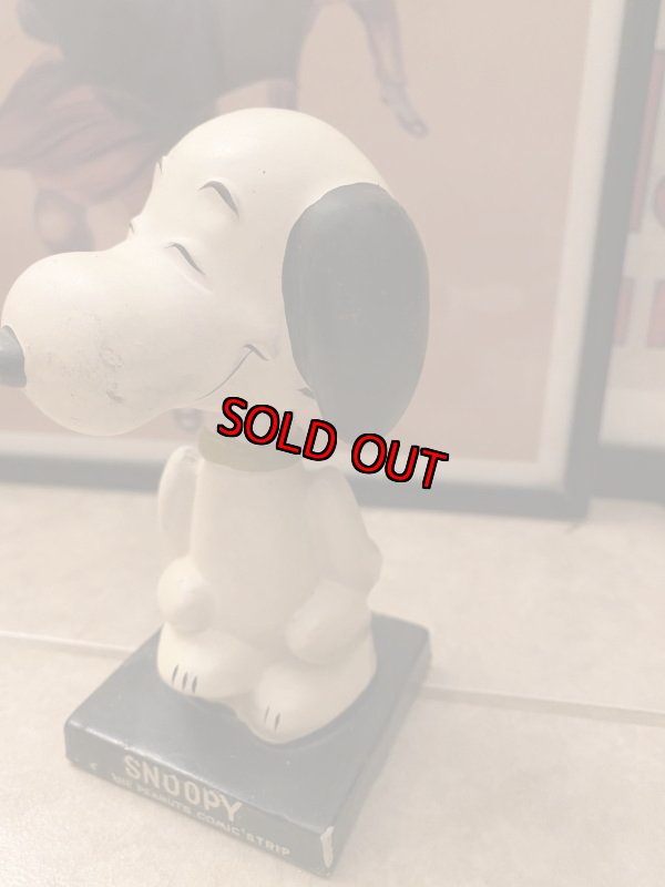 画像2: Snoopy Bobble Head Doll スヌーピーのバブルヘッドドール (2)