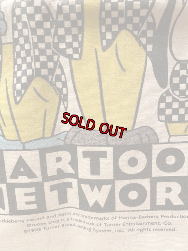 画像3: Huckleberry Hound  Canvas Tote Bag ハックルベリーハウンド ハンナバーベラ キャンバス トート バッグ 1992 (3)