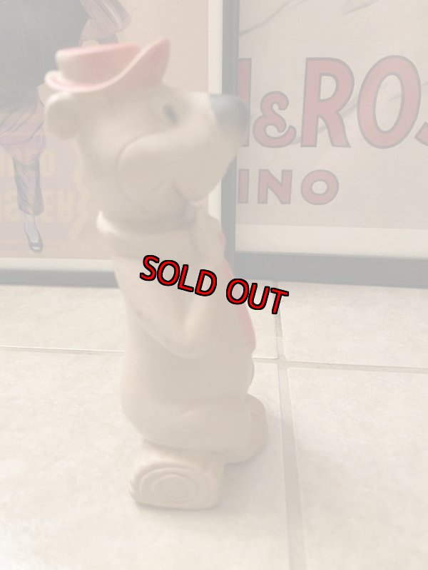 画像4: Hanna 　Barbera Yogi Bear Dell Squeak Doll ハンナバーベラ　ヨギベア　デル社　ソフビドール　60年代 (4)