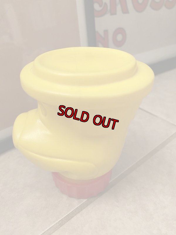 画像4: Huckleberry Hound  Head Plastic Jar ハックルベリーハウンド　ハンナバーベラ　プラスチック　ヘッド　ジャー (4)