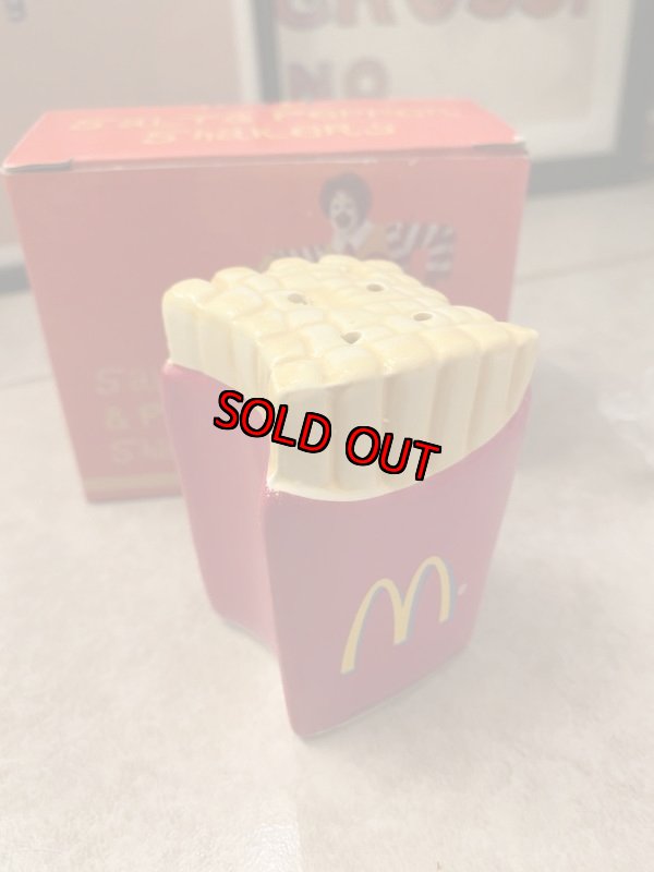 画像6: McDonalds Salt&Pepper With Box マクドナルドの箱入りソルト＆ペッパー入れ　 (6)