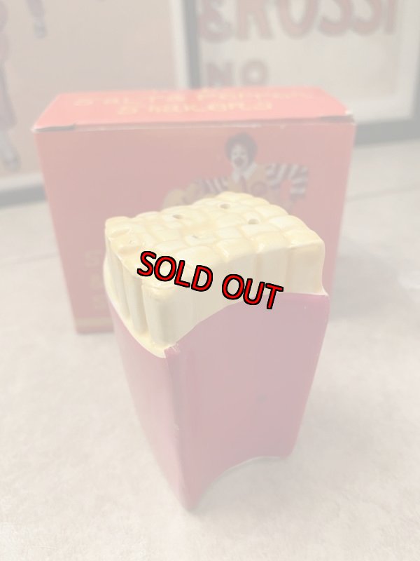 画像7: McDonalds Salt&Pepper With Box マクドナルドの箱入りソルト＆ペッパー入れ　 (7)