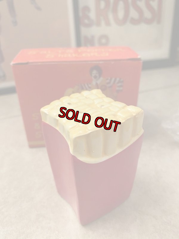 画像8: McDonalds Salt&Pepper With Box マクドナルドの箱入りソルト＆ペッパー入れ　 (8)