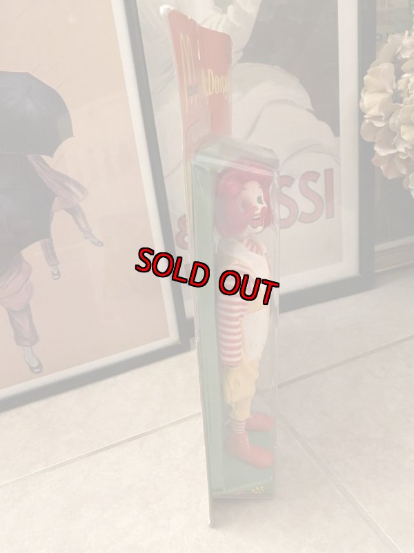 画像7: McDonald’s  Remco　 Ronald Doll 1976 レムコ製　マクドナルドのロナルド　人形　ブリスター入り (7)
