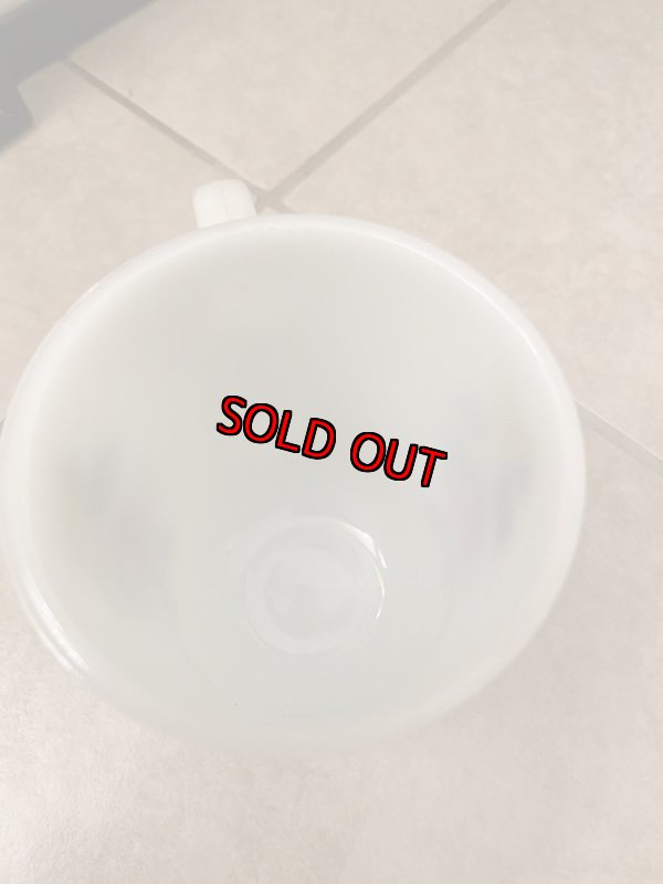 画像4: Fire King Disney Minnie Mouse Mug ファイヤーキング　ディズニー　ミニーマウス　ミルクグラス (4)