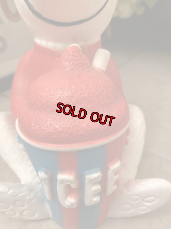 画像3: Icee Bear Vinyl Coin Bank Doll アイシーベア ソフビのコインバンク 70年代 (3)