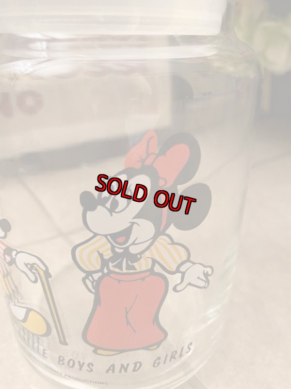 画像3: Disney Mickey Mouse  Glass Jar ディズニーのミッキーマウス　グラスジャー (3)