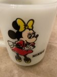画像6: Fire King Disney Minnie Mouse Mug ファイヤーキング　ディズニー　ミニーマウス　ミルクグラス (6)