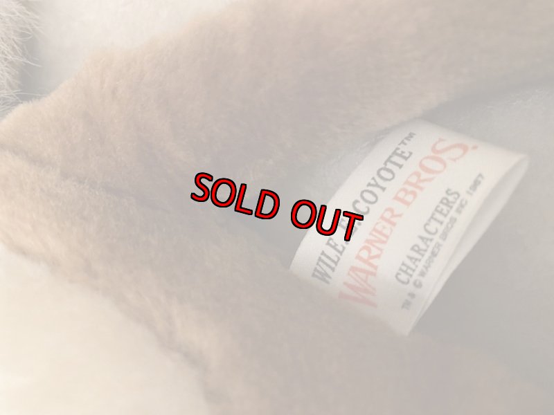 画像5: Looney Tunes  Wile. E. Coyote Plush Doll ルーニーチューンズ ワイリーコヨーテ ぬいぐるみ 1987年 (5)