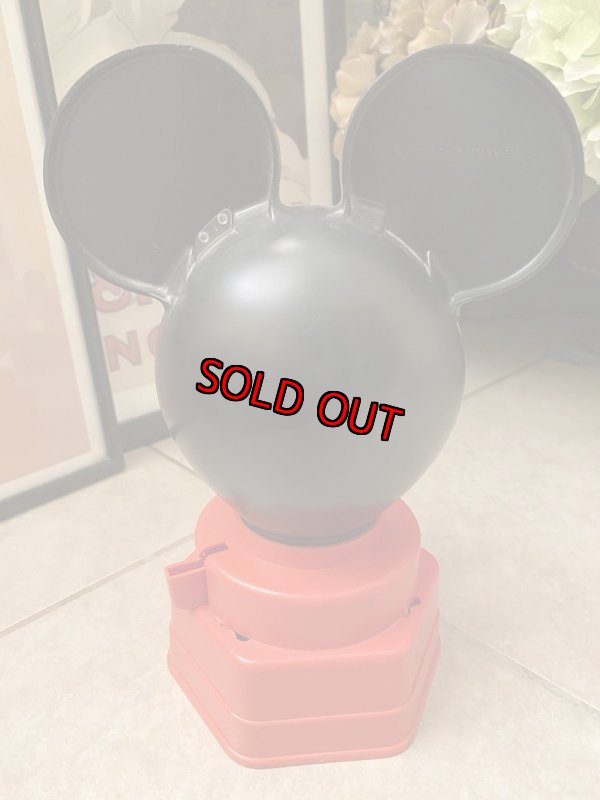画像5: Disney Mickey Mouse  Red Gumball Machine ディズニーのミッキーマウス　レッド　ガムボールマシン　1960年代 (5)