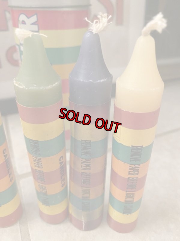 画像5: Life Savers Tin can With Candles set of 6 .... ライフセーバーズ ティン缶入りキャンドル6本セット (5)