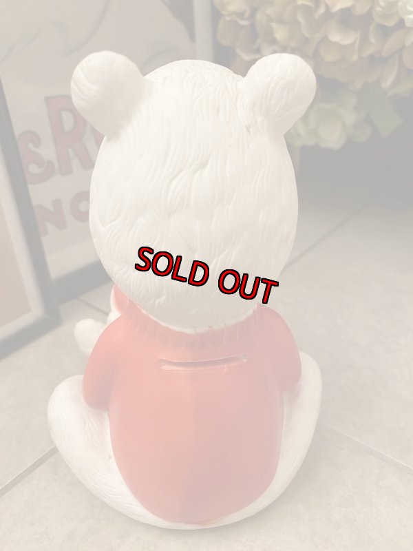 画像5: Icee Bear Vinyl Coin Bank Doll アイシーベア ソフビのコインバンク 70年代 (5)