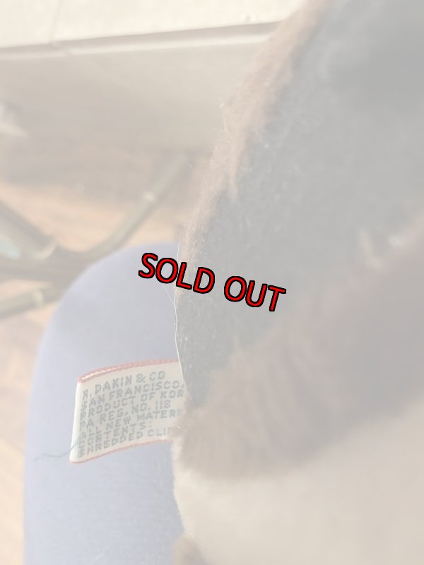 画像9: Olympic Misha Dakin  Plush Doll オリンピックのソ連マスコット、ミーシャ　ぬいぐるみ　タグ付き　1979年 (9)