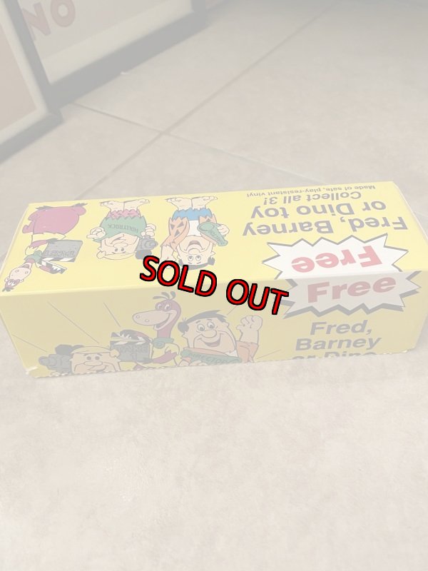 画像4: Flintstones Hanna Barbera post cereal Barney フリントストーン箱入り ポストシリアル　バーニー　フィギュア　1993 (4)